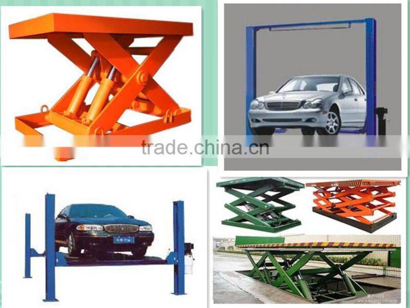 single acting or double acting hydraulic cylinder for car lift