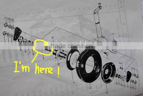 DF-12 tailwheel shaft for agriculture hand tractor