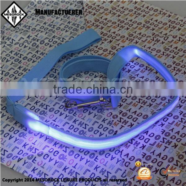 Safety led leash rope belt flashing harness led dog leash