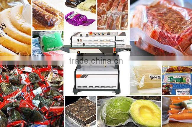 Special continuous air inflation and vacuum sealing machine