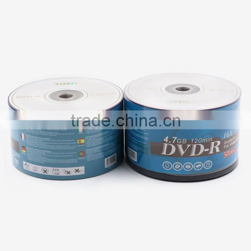 RONC Brand DVD-R 4.7GB 16X Wholesale From Shenzhen Factory