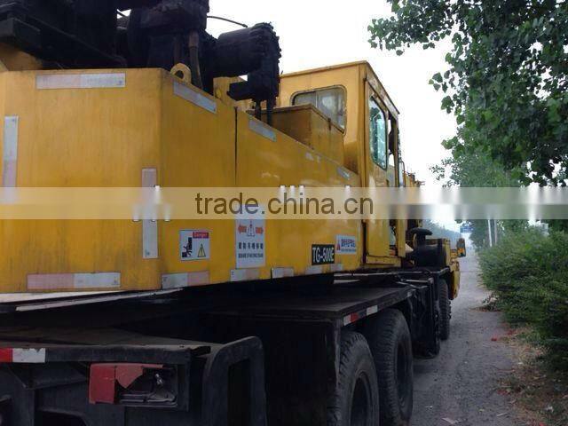 Very good condition tadano 50t used crane