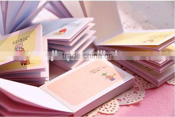 mini mood note/ custom printed sticky note