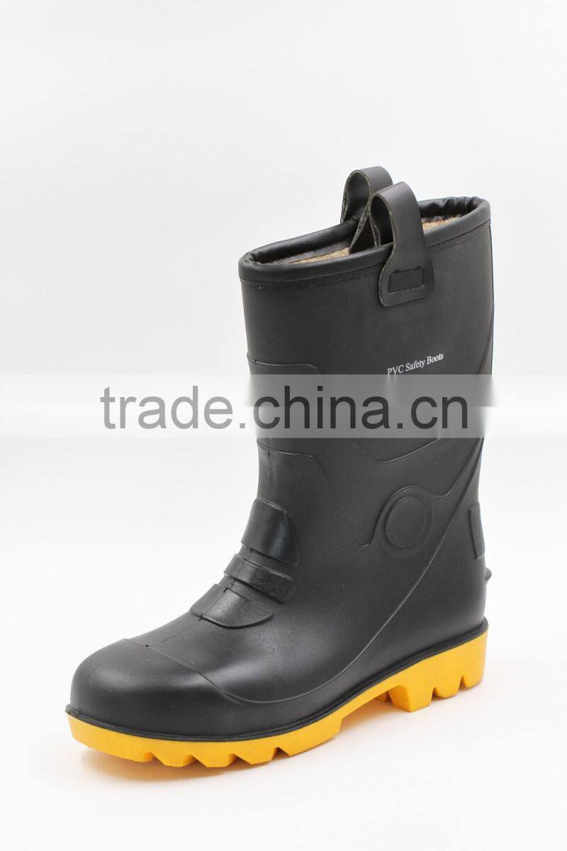 hunting safety boots for special industry waterproof pvc shoes
