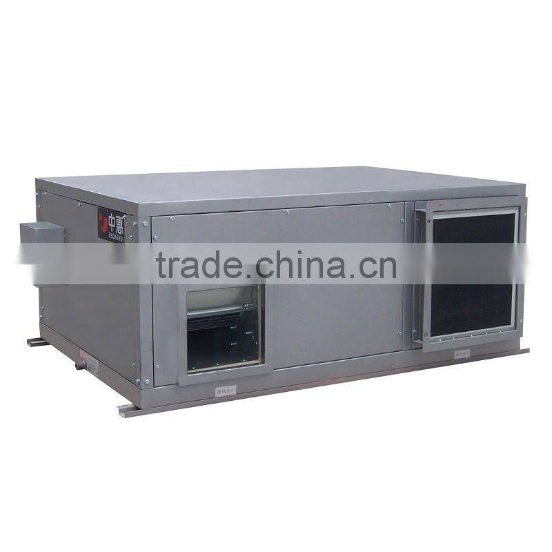 cross flow ventilator heat recovery ventilation system heat exchanger for air handling unit with plates