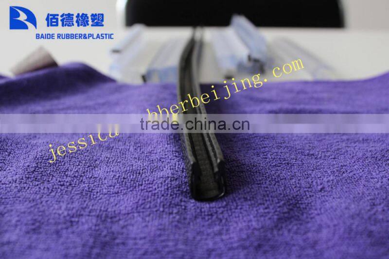 Top Quality! glass balcony sliding door plastic strips in china