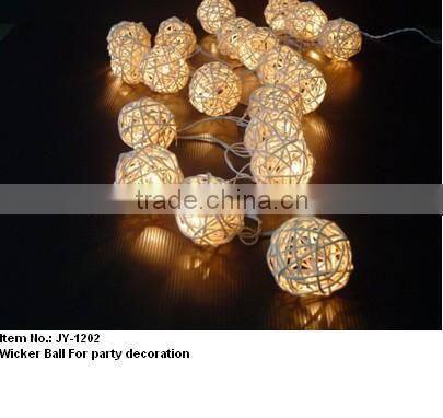 Colorful Balls for wicker christmas decorations wholesale