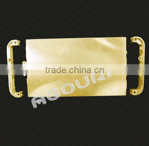 for iphone gold bezel housing,for iphone 5 24k gold plating back cover