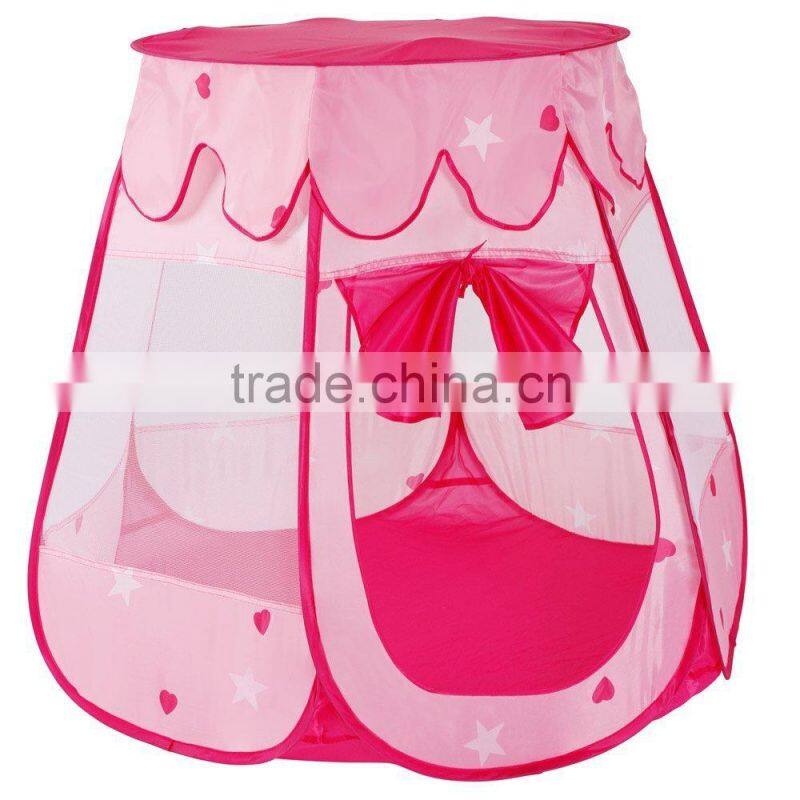 Cute pink balls house girls play tent