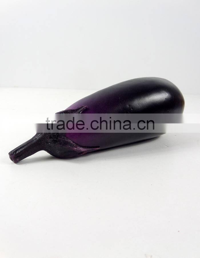 artificial PE eggplant for decoration