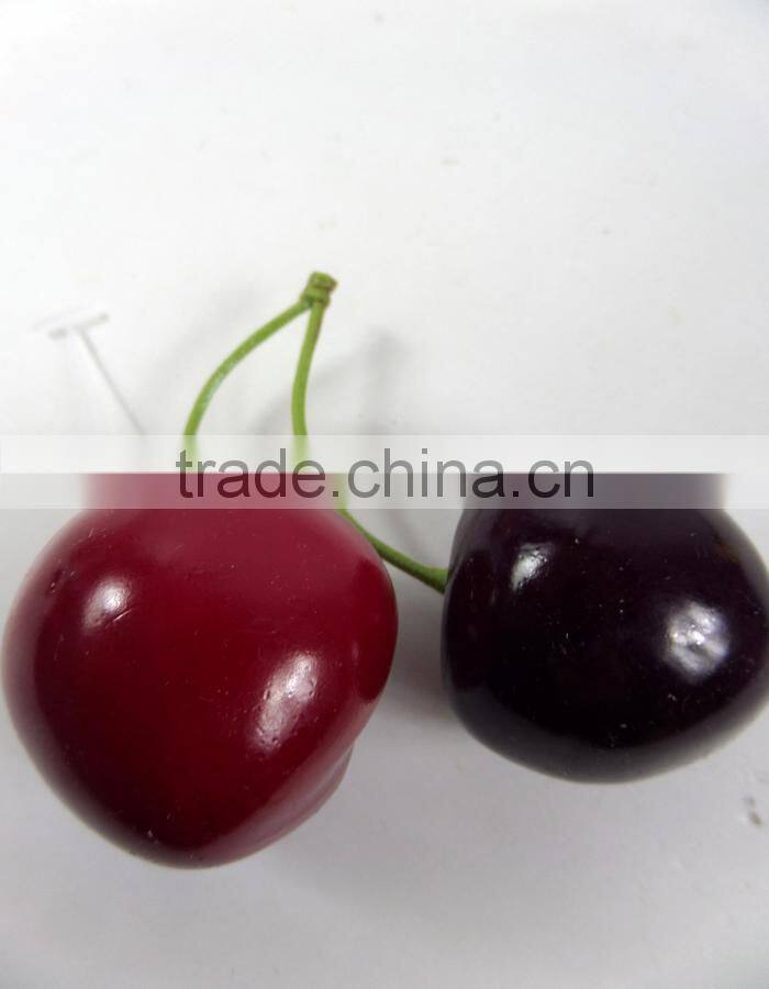 artificial PE cherry fruit for decoration