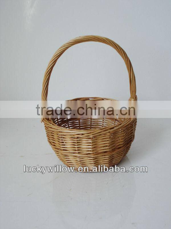 willow gift basket with handle&fruit and vegetable basket