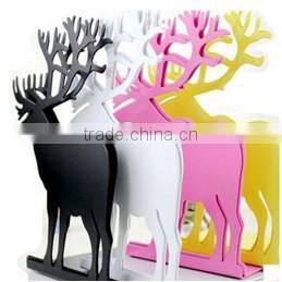 Cute Elk Metal Creative Stationery Decorative Cheap Bookends