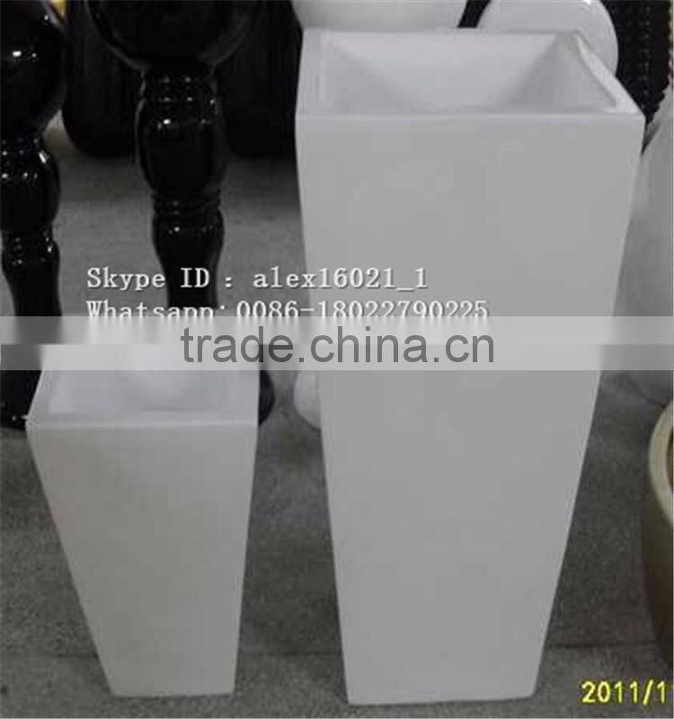 SJ20171010 2017 china manufacturer indoor plant fibre flower vase
