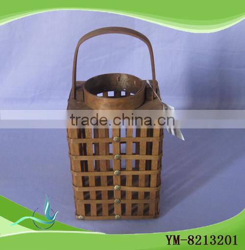 Candle Holder Wooden Lantern Factory Direct Selling