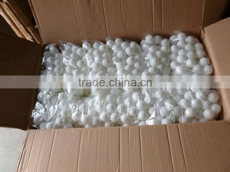 100pcs packing plastic table tennis ball