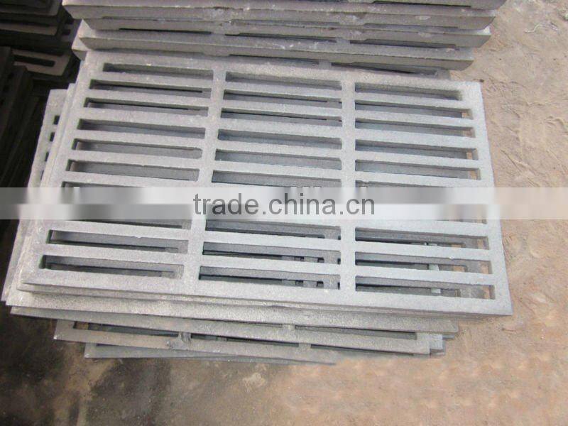 EN124 casting ductile iron gully gutter draining grate