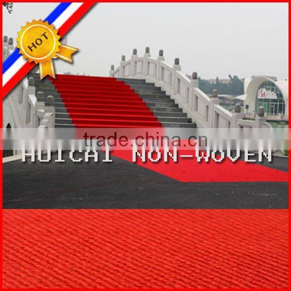 hot selling!!! polyester carpet for celebration, exhibition, etc