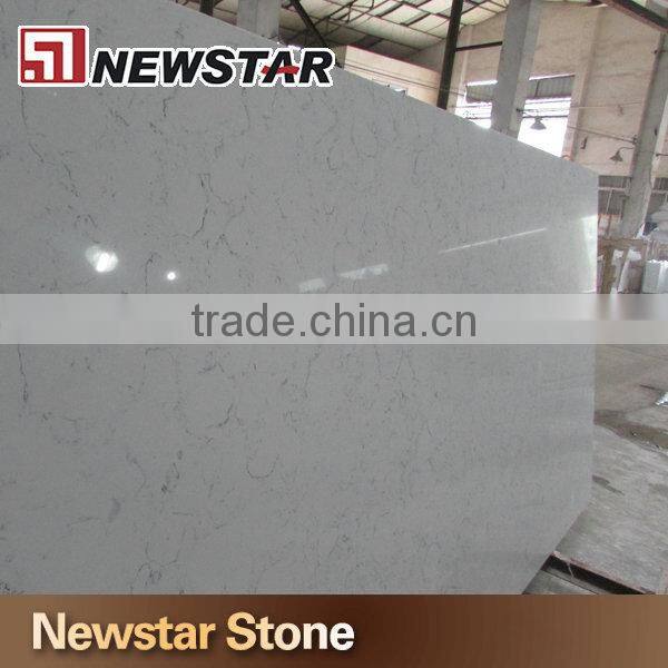 White engineered stone quartz price per square meter quartz