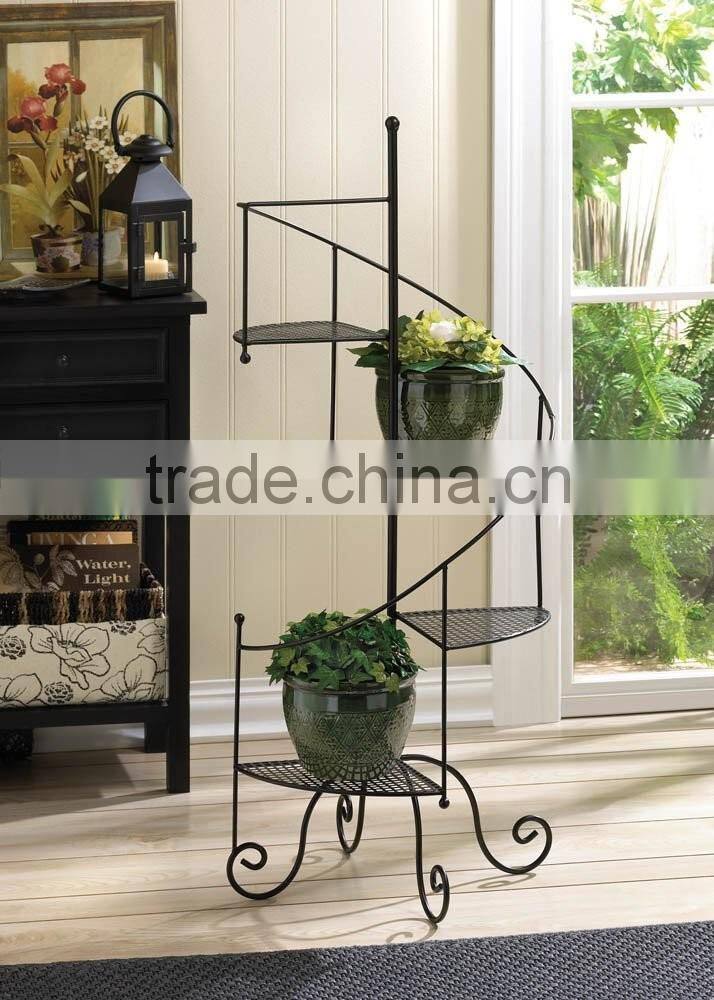 2016 simple style stairs - shaped balcony metal flower stand