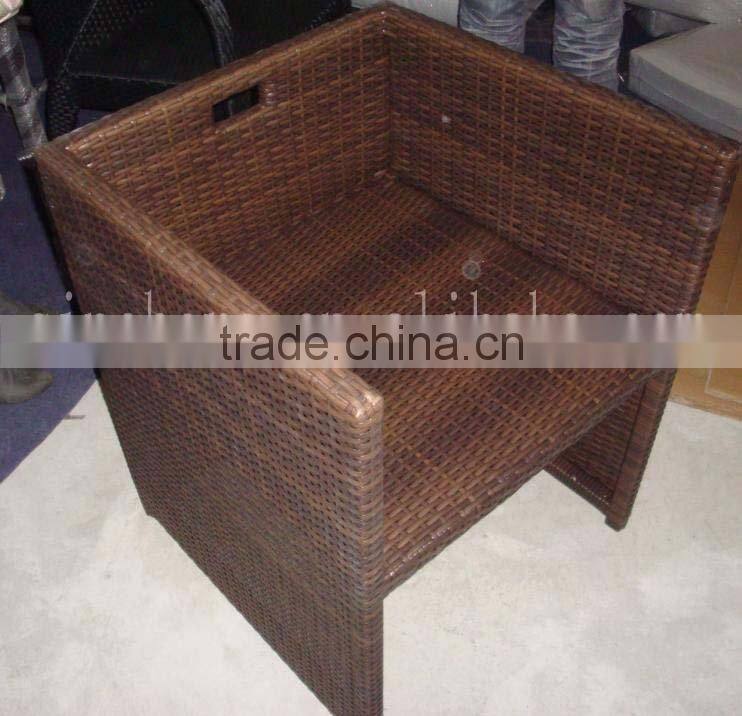 Rattan Dining Table And 6 Chairs Furniture Set AK1084