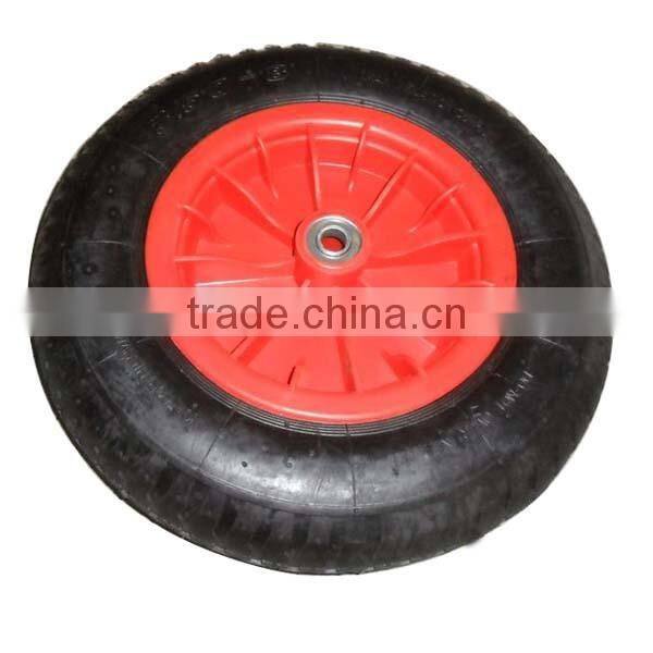 plastic rim pneumatic trolley used wheel 4.80/4.00-8