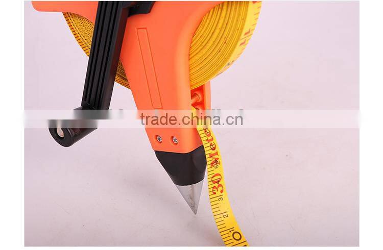 AK-0394 30m /50mHot Selling Metric Glass Fiber Measuring Tape