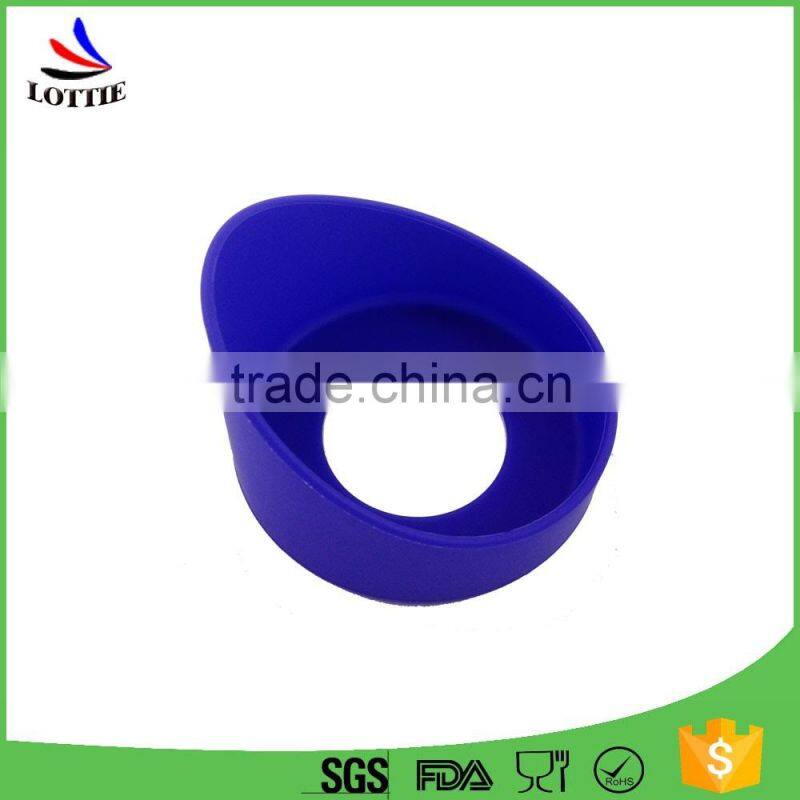 Factory wholesale reusable food-grade silicone coffee cup set tea cup sets