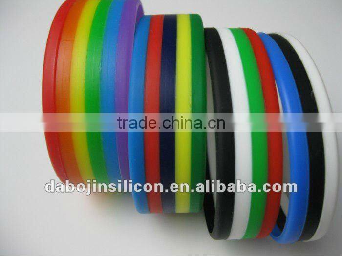 Poland flag silicone bracelet