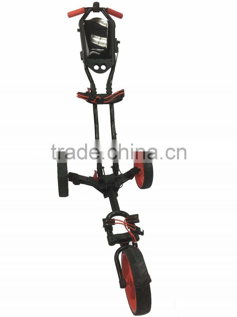 Hot selling 3 wheeled electric golf trolley