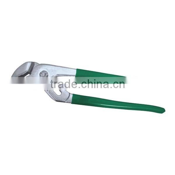 red water pump pliers with rivet