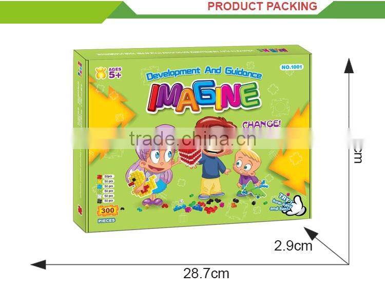 Latest building blocks plastic preschool educational toys
