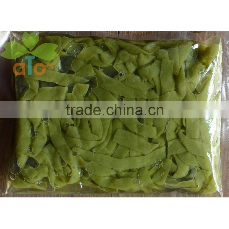 Chinese manufacturer instant food konjac spinach noodles in bulks