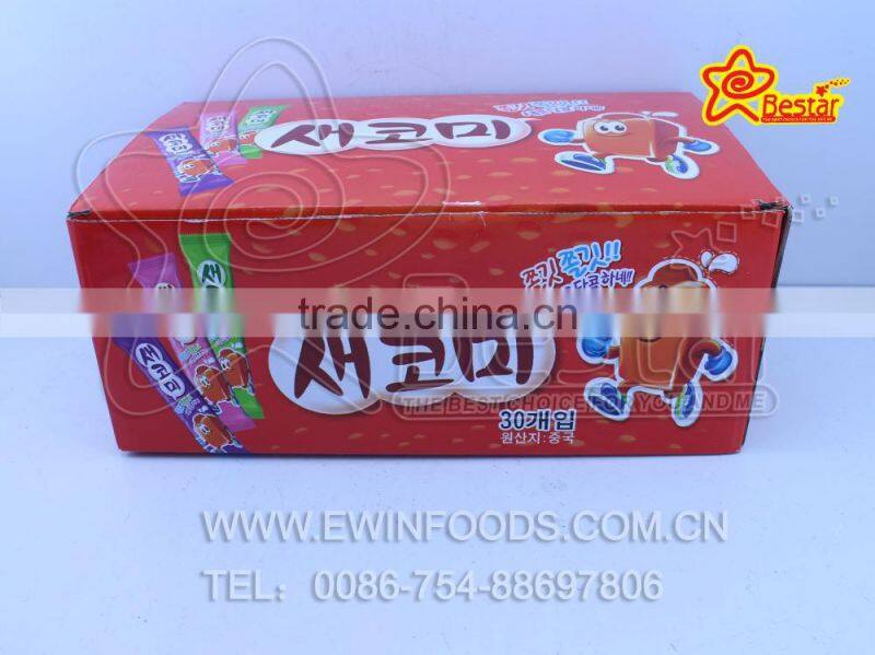 Sour Fruity Stick Chewing Candy 25g