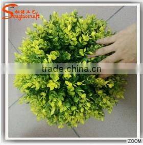 hot sale new 50cm artificial boxwood plastic grass ball for homedecoration