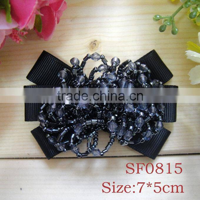 SF0816 High quality rhinestone flower fashion ladies shoe accessories