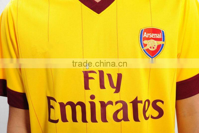 men dri fit sports wear soccer jersey football shirt