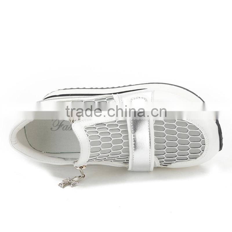 brand casual women height increasing shoes sample, leather increase height hidden insole shoes, height increasing sports shoes