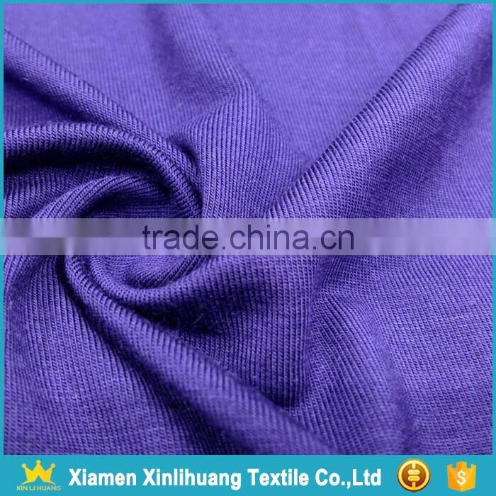 Wholesale Eco Friendly Knitted Weft 95% Modal 5% Spandex Fabric for Garment