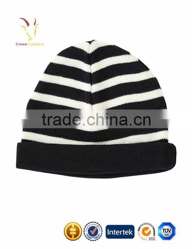 Hot Sale Ladies Winter Knit Cashmere Beanie Hats