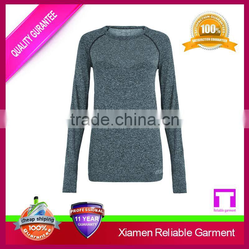 Sports long sleeve cheap dry fit t-shirt