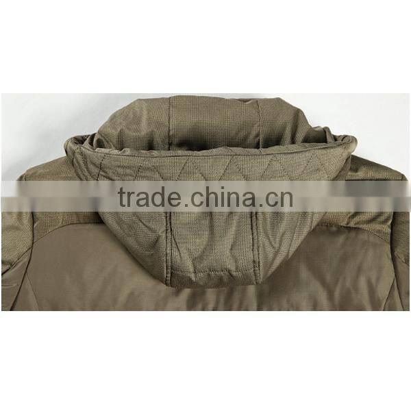 2015 New Arrival Customized Outdoor Hoodie Man Down Jacket