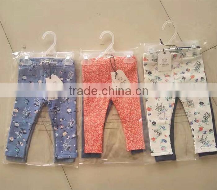 New Arrival 9-24 Months Cotton Spandex Printed Baby Leggings Pants