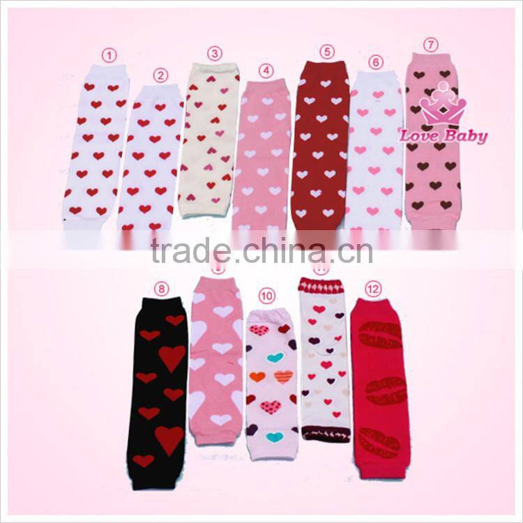 yiwu factory sale baby strip knitted leg warmers for womens LB20151024-11