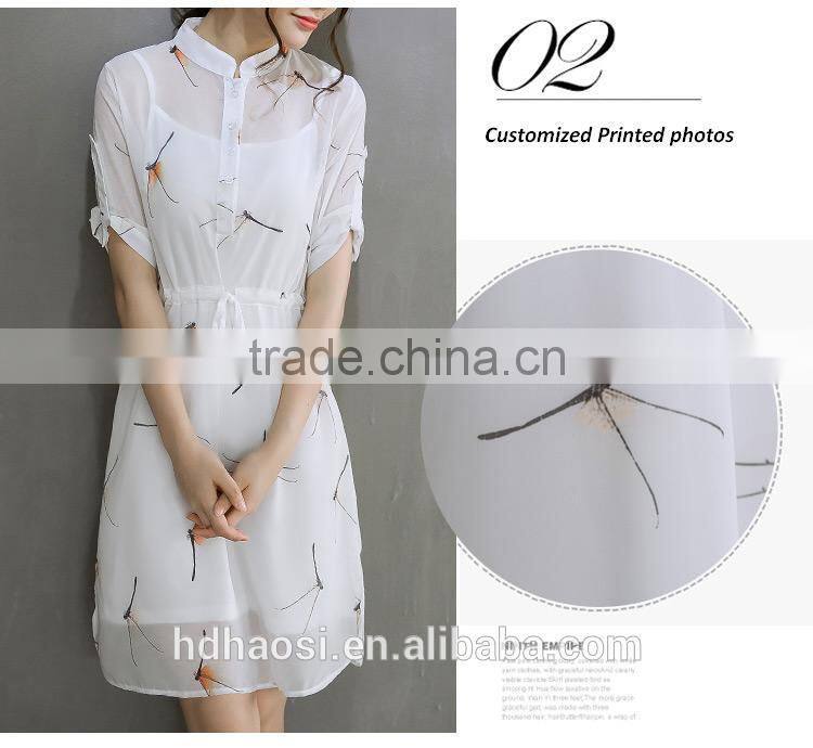 direct factory summer women long dress chiffon new style women clothing dress