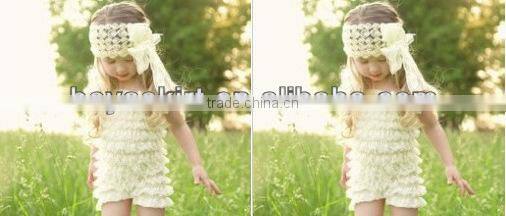 Wholesale EN and US the children's Chiffon headdress baby girl flower headbands 16 color elastic hairband Infant hair accessorie