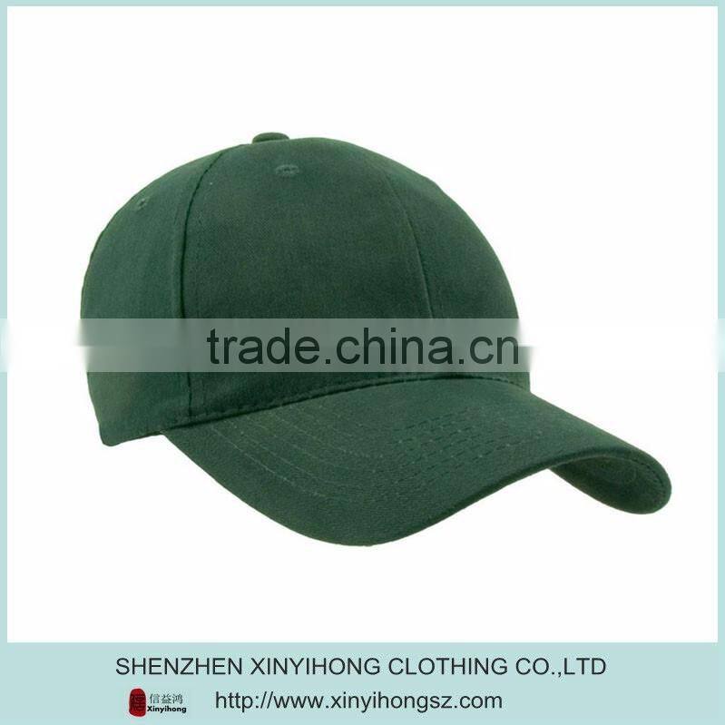 top quality white color 100% cotton twill fabric golf caps