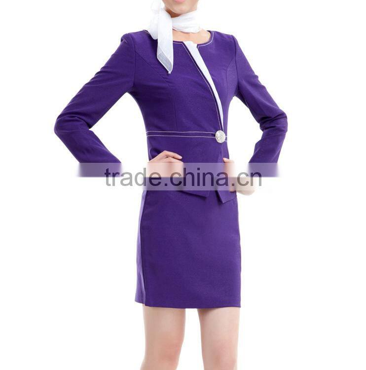 stewardess uniform,fashion airline stewardess uniform,beautiful airline stewardess uniform/airline stewardess suits