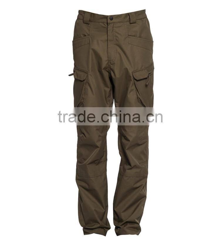 New products garment dye wash outdoor men khaki trousers