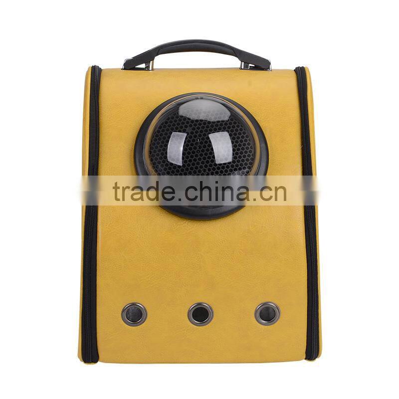 cat carrying bag differnet type with logo color printing pet backpack bag